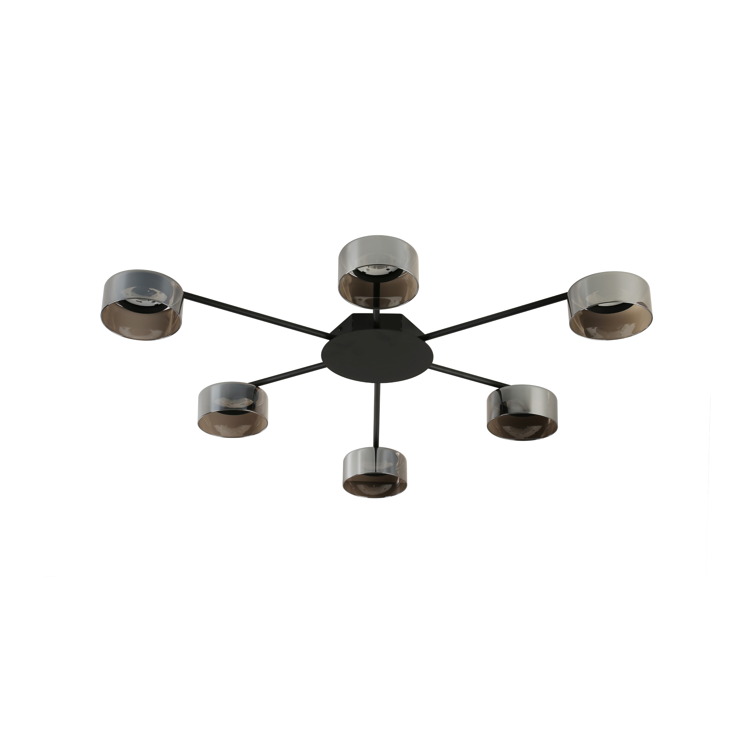 six head gx53 wall lamp