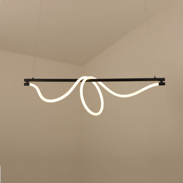 Contemporary Linear Pendant Light