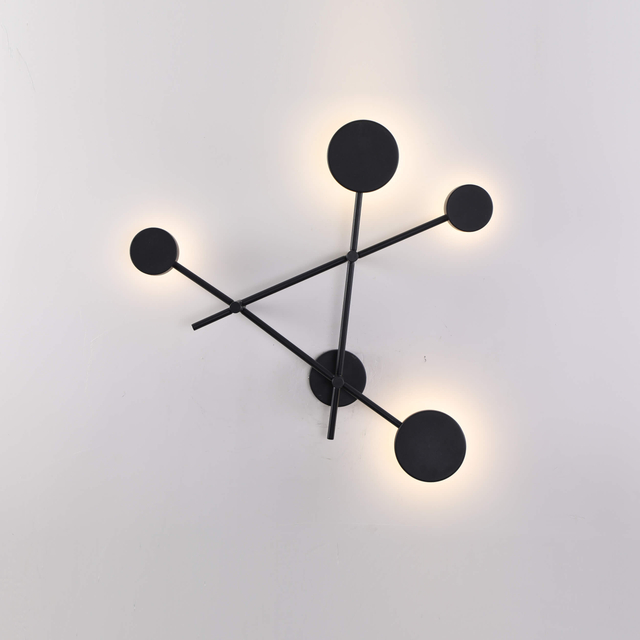 Modern Geometric Wall Lighting Fixture