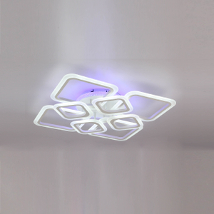 eight square led ceiling light