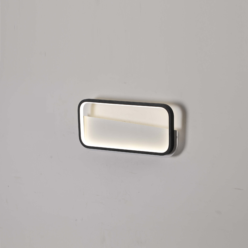 balck led wall light