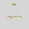 three circles led pendant light
