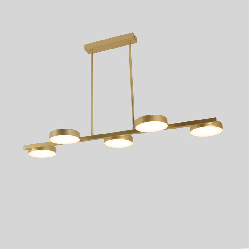 five rounds led pendant light
