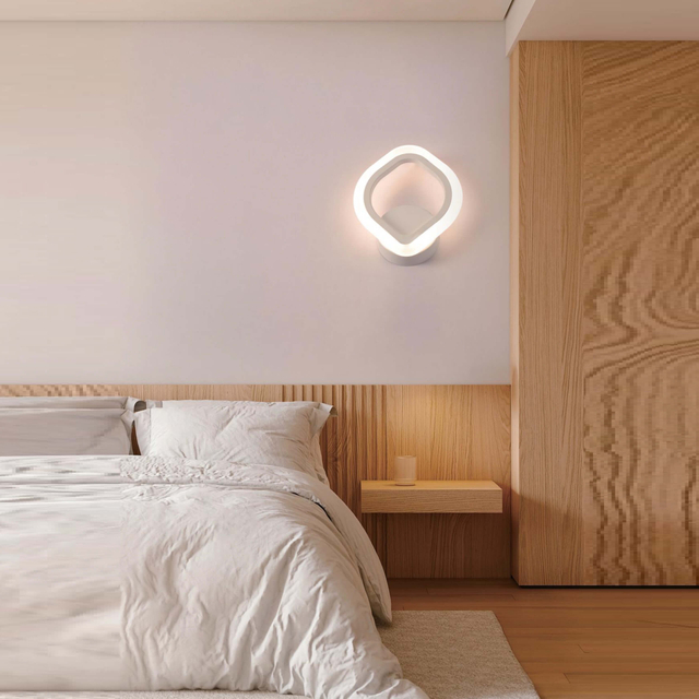 Sleek Linear LED Ceiling Fixture in Brushed Metal Finish - Minimalist Home Lighting Design