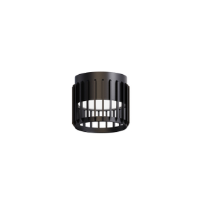 Vertical reflector strip black 
