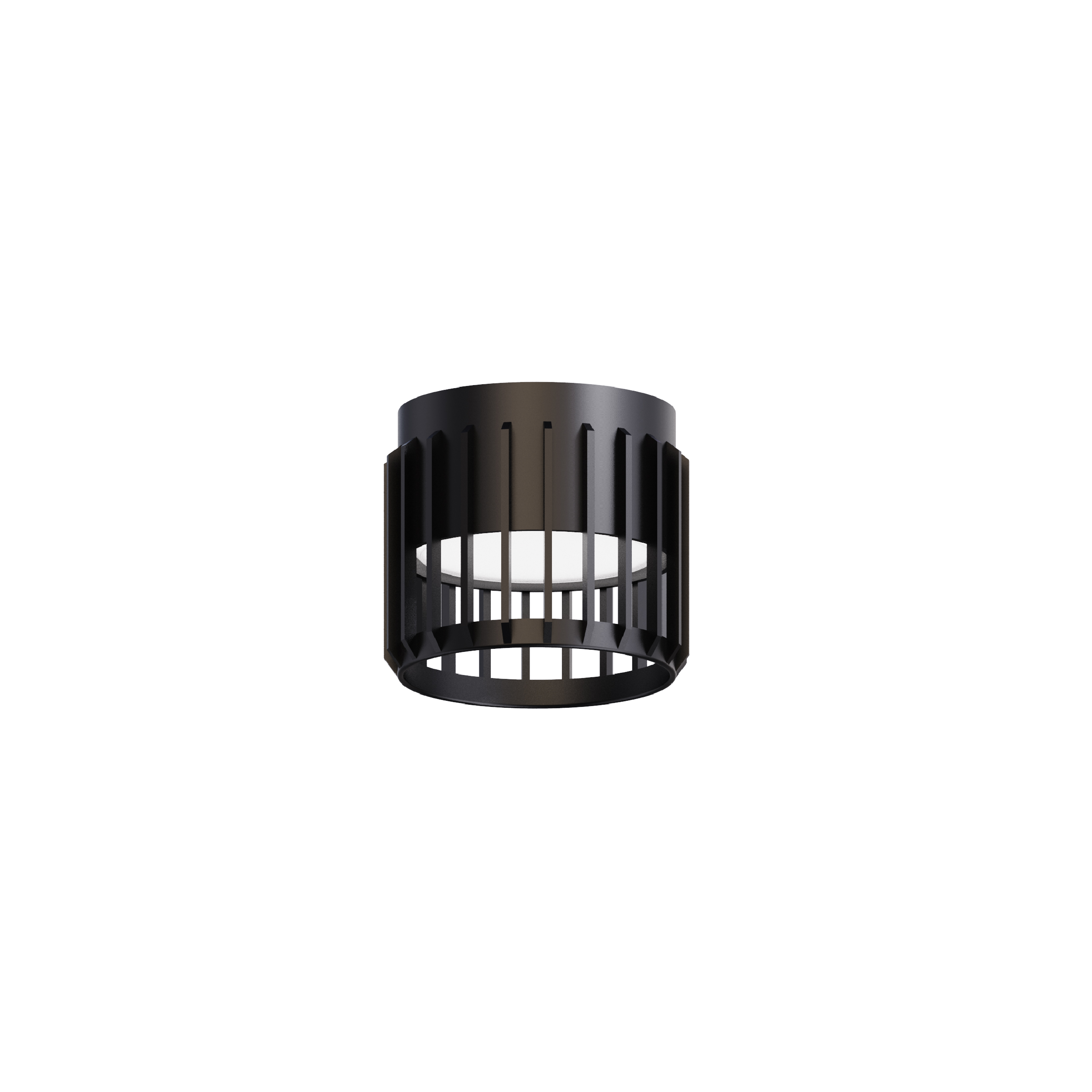Vertical reflector strip black 
