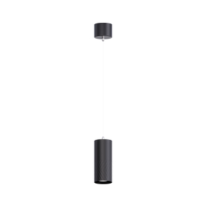 black pendant downlight twill pattern