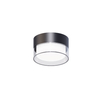 black and plastic gx53 down light