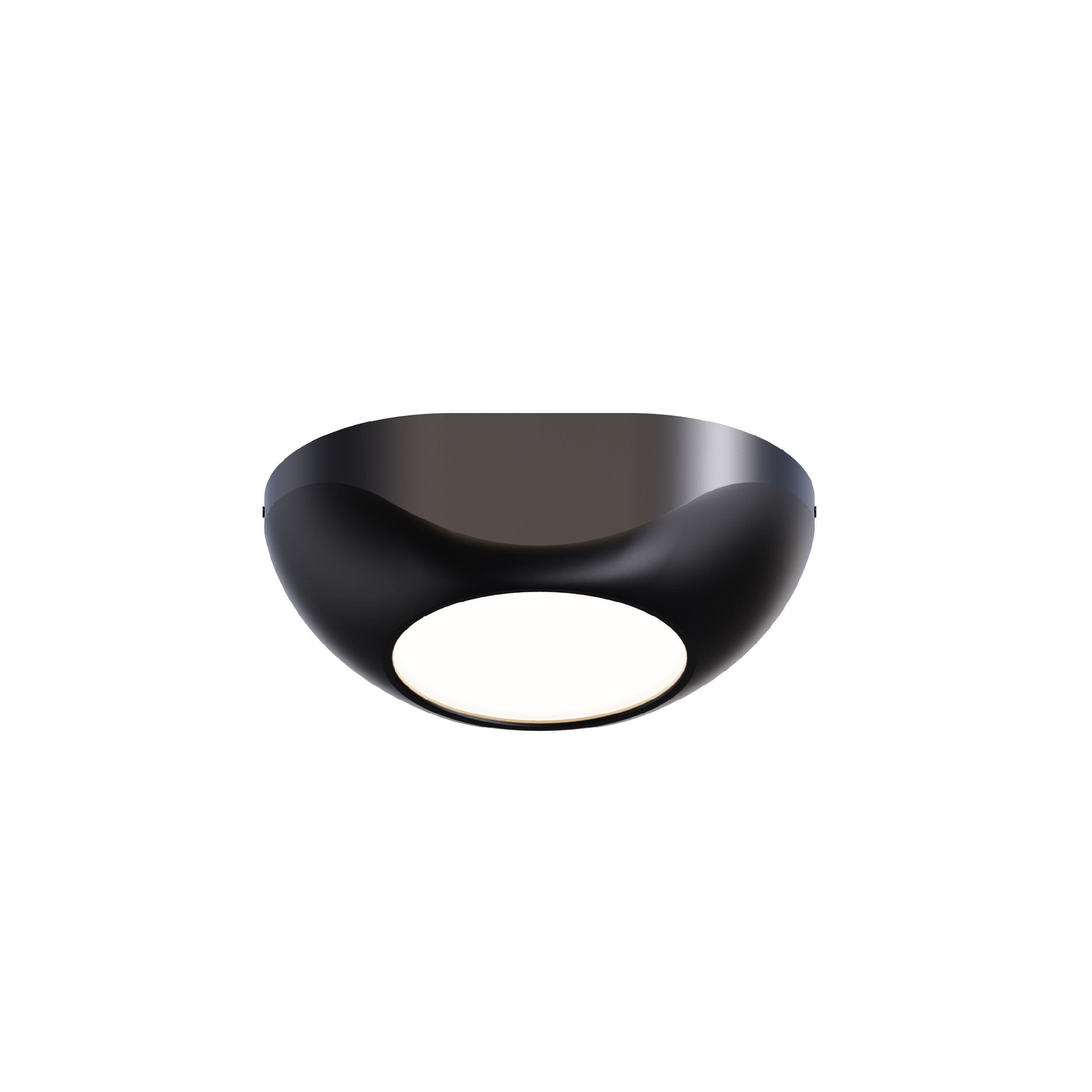triangle black gx53 down light