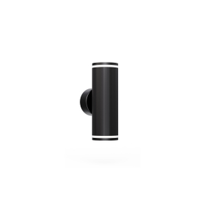 black dual light head gu10 wall light for bedroom