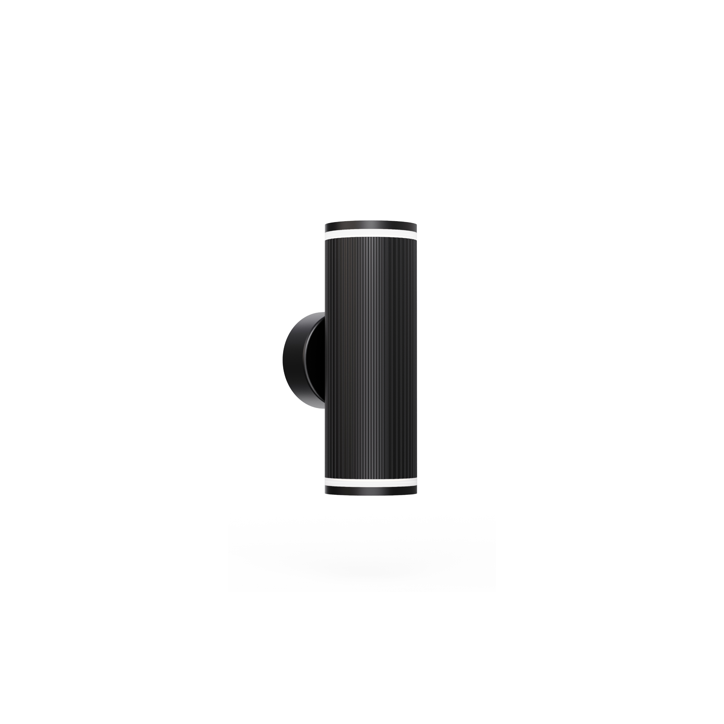 black dual light head gu10 wall light for bedroom
