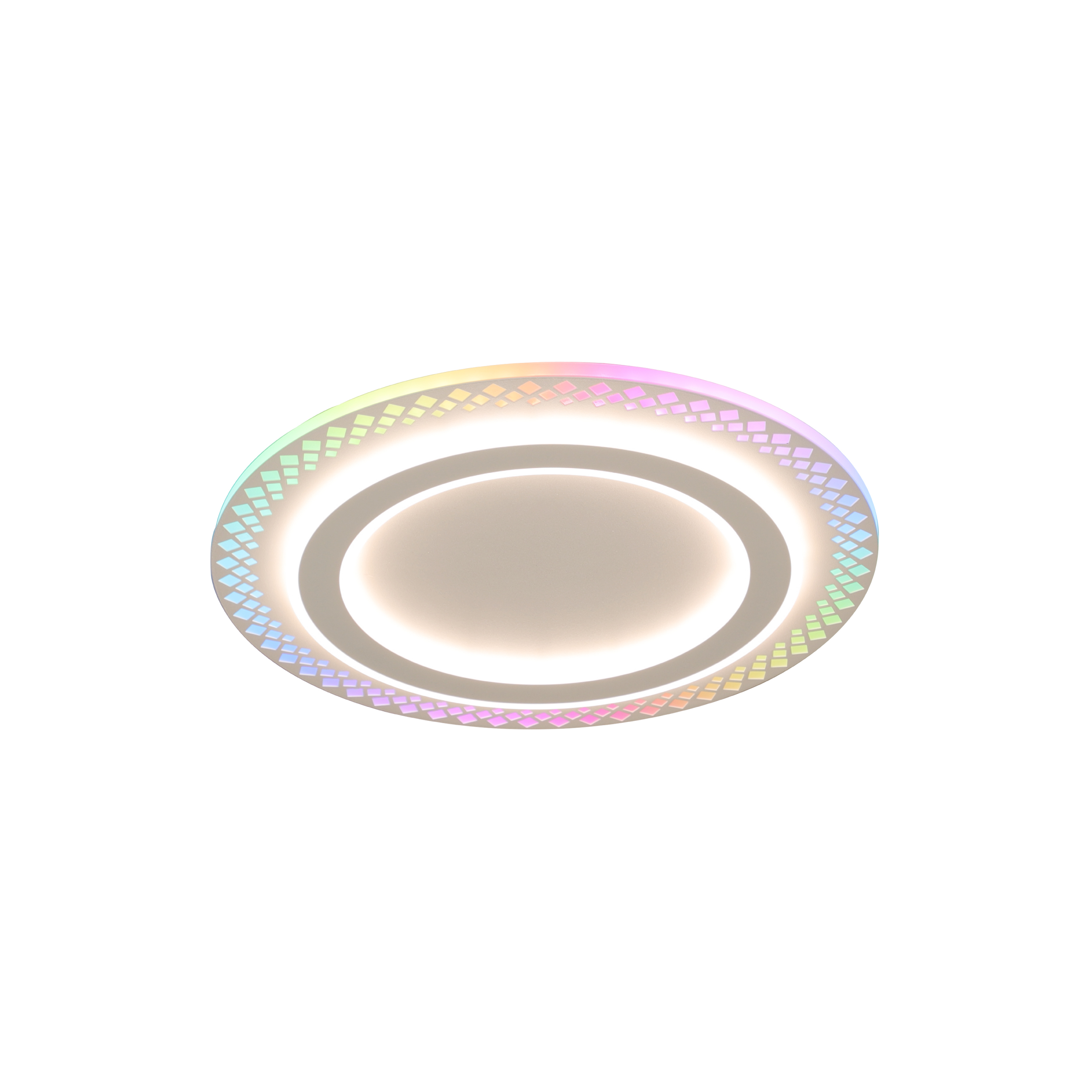 round plate rgb smart ceiling light