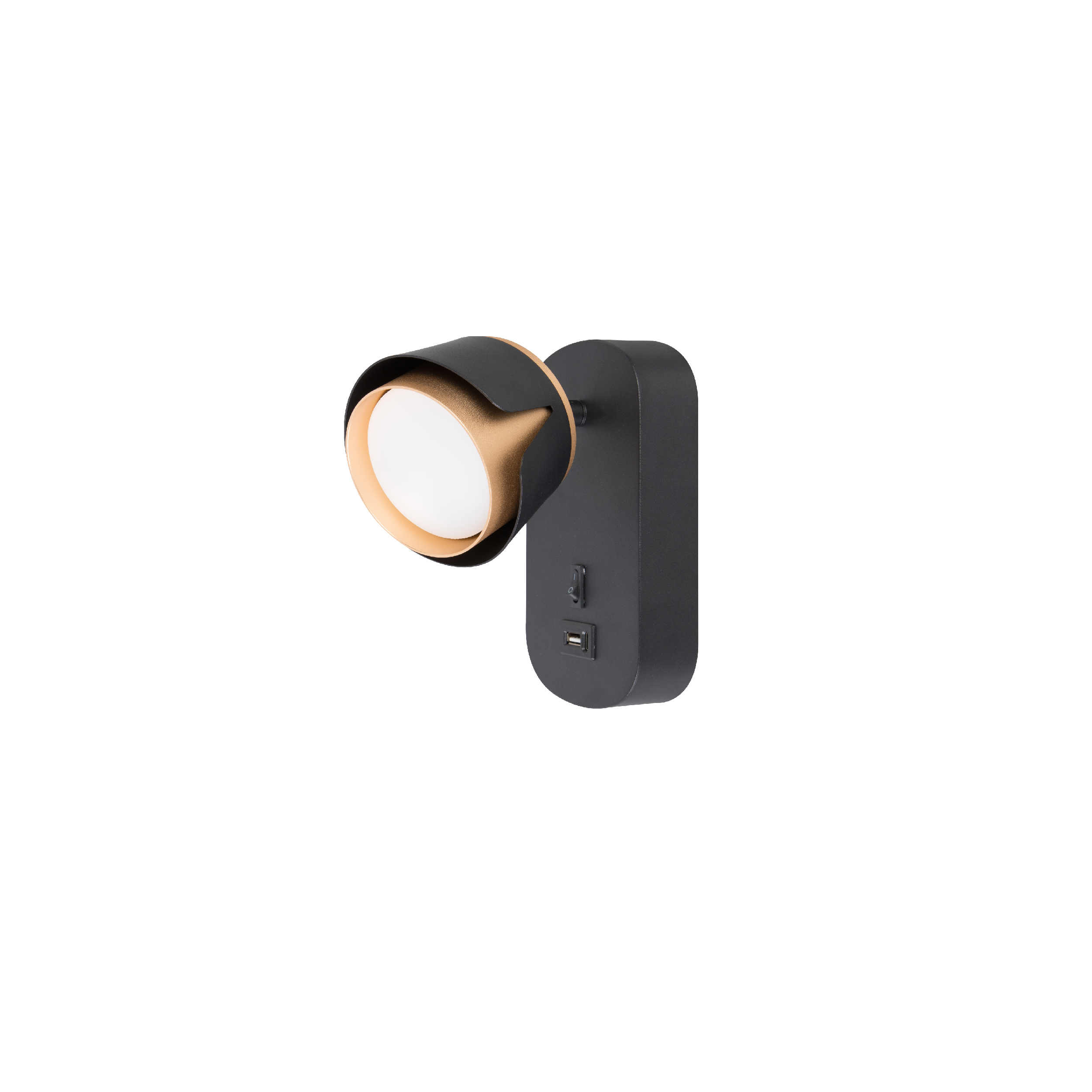 RL-SMG302 White And Gold Gx53 Wall Light