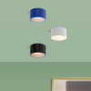 colorful fixture plastic led ceiling downlight for indoor