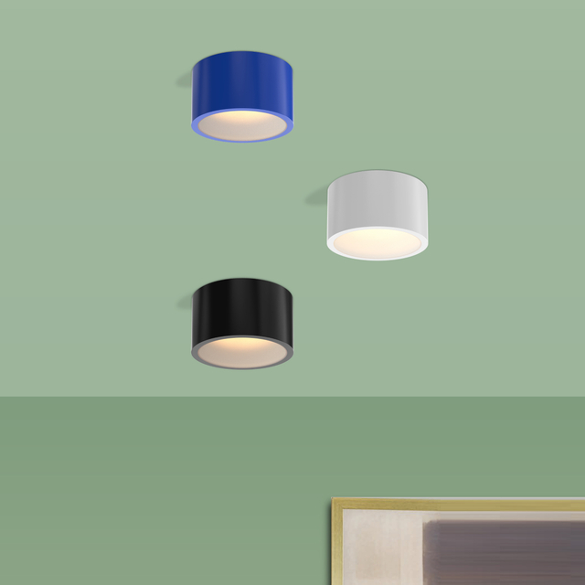 colorful fixture plastic led ceiling downlight for indoor