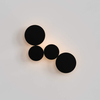 circular black wall light creative home decor lighting