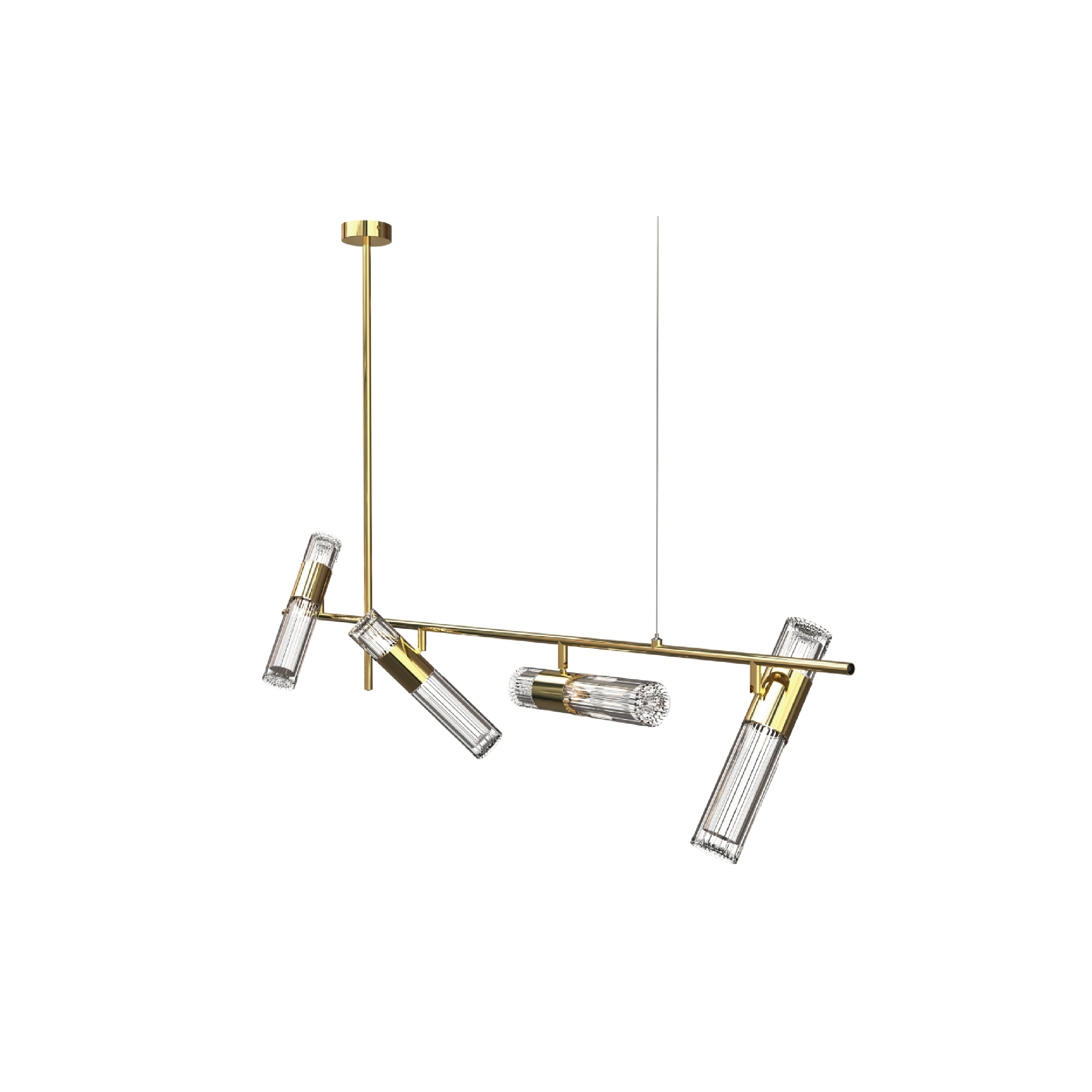 Clear Glass Shades G9 Pendant Lamp