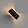 black half-circular shape g9 socket wall light for hallway