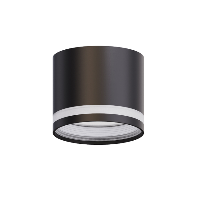 black arcylic gx53 down spot light