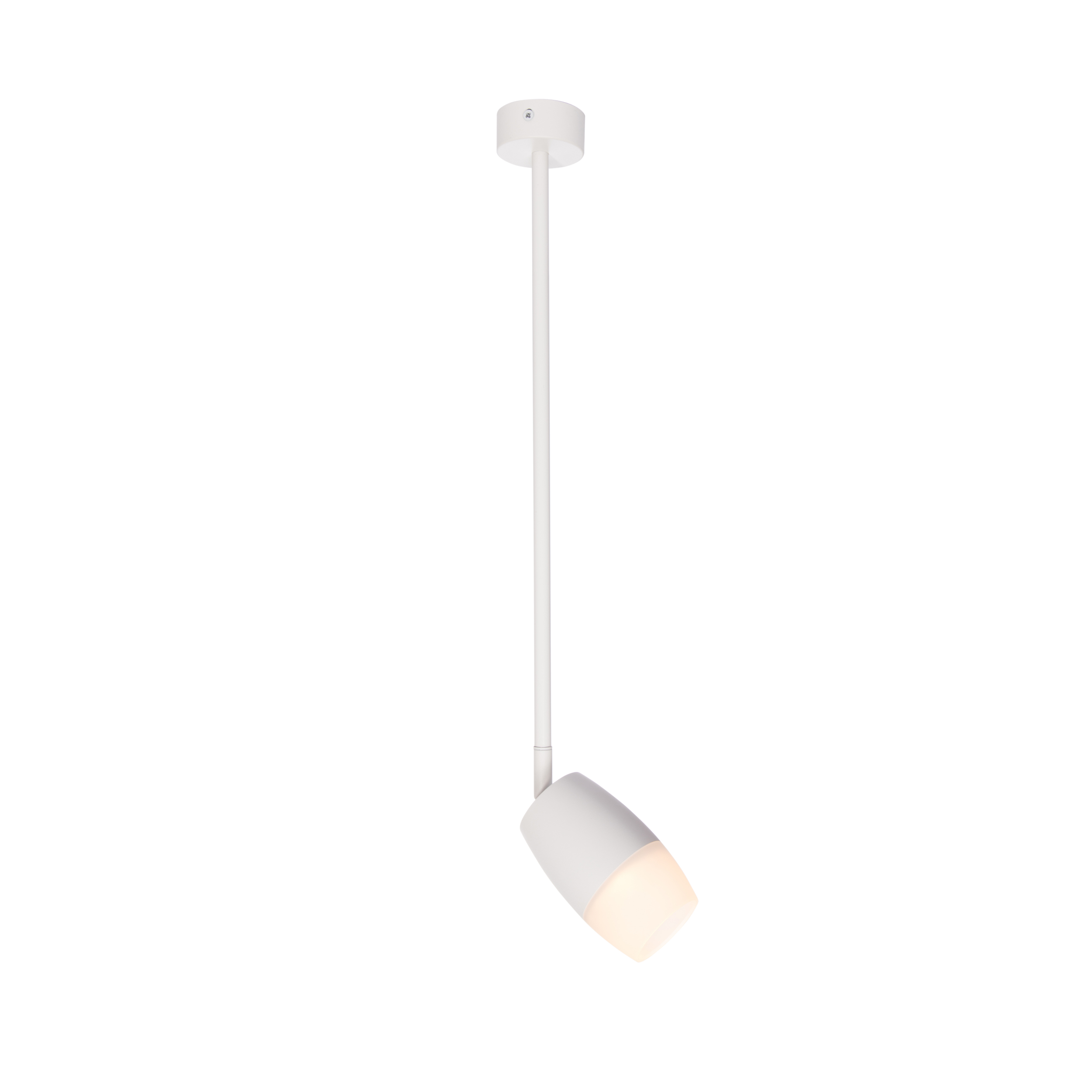 white pendant spot light fitting