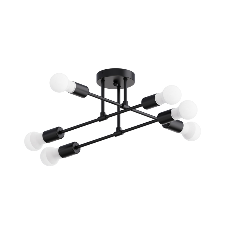 six e27 ceiling pendant light