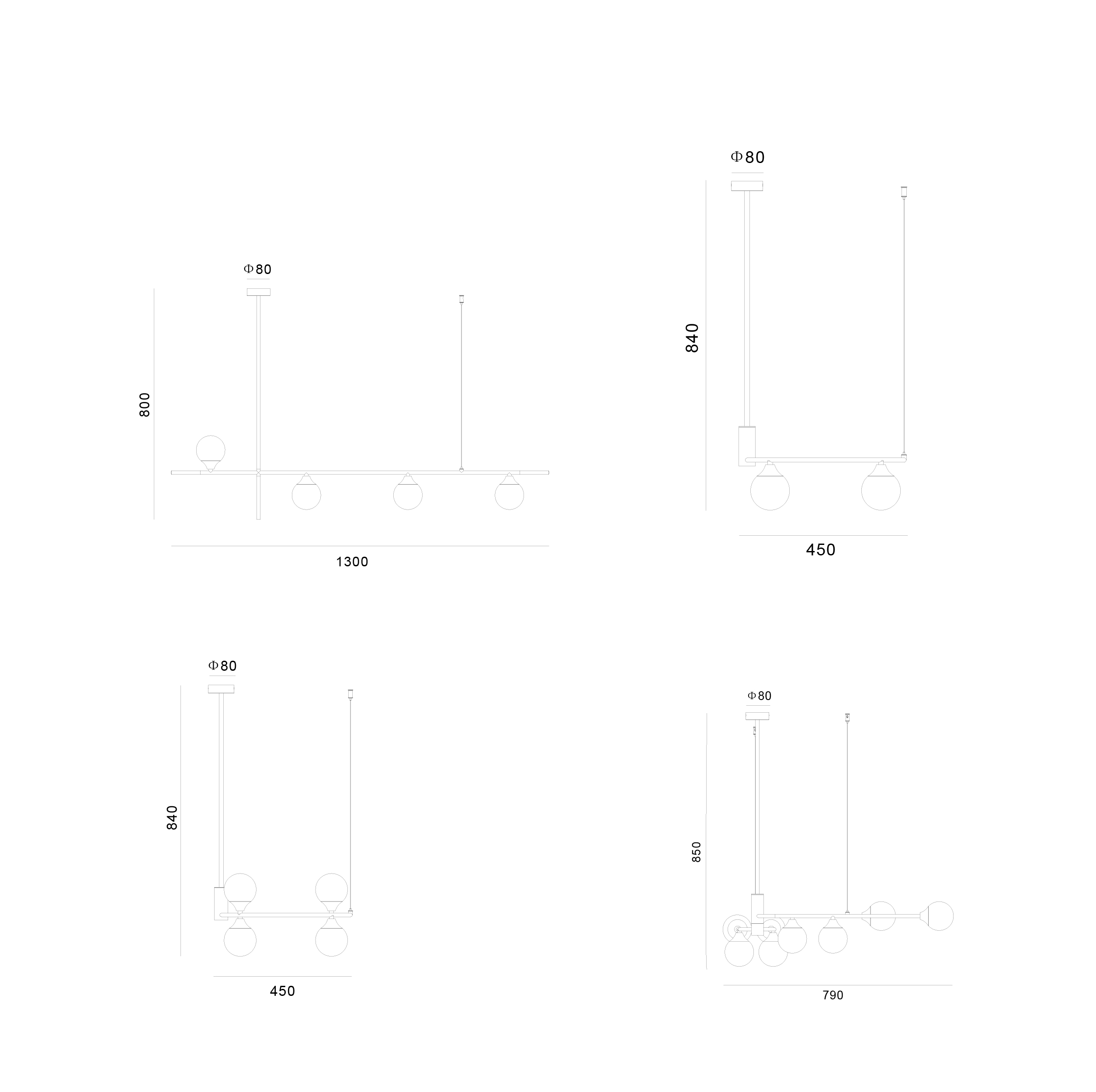 G9 pendant light