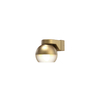 metal gold wall light