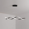 LED Twisted Strip Pendant Lamp