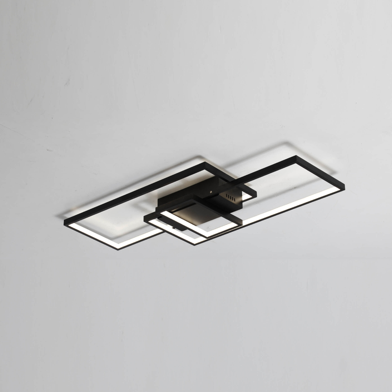 two square led ceiling light