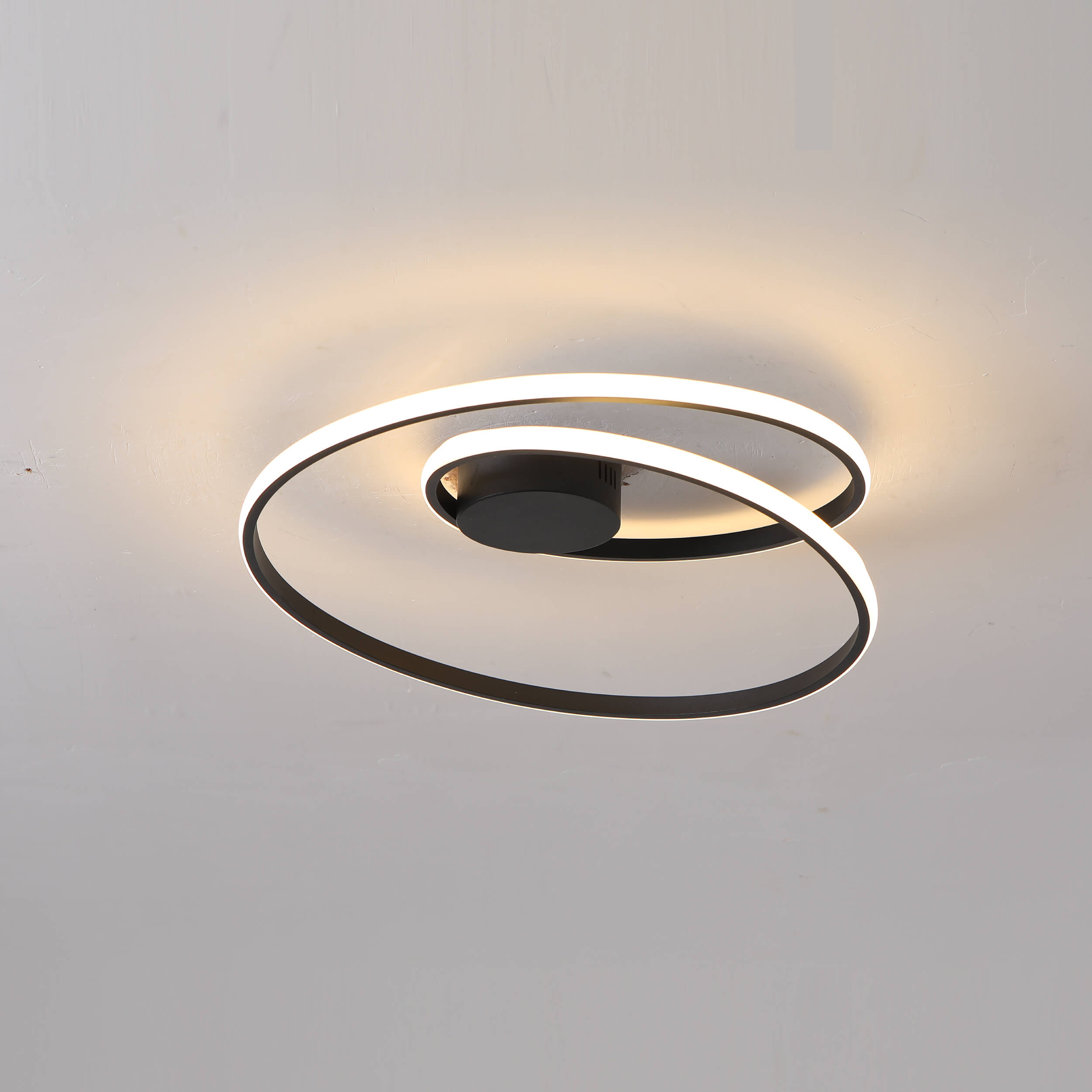 Modern LED Ceiling Light with Concentric Rings