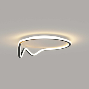 modern minimalist led ceiling light ring style