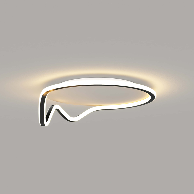 modern minimalist led ceiling light ring style