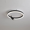 Black and white led ceiling light