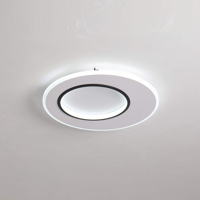 Circle in circle ceiling light