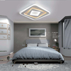 Square LED ceiling light with warm white color for bedroom