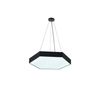 hexagonal decor office lights