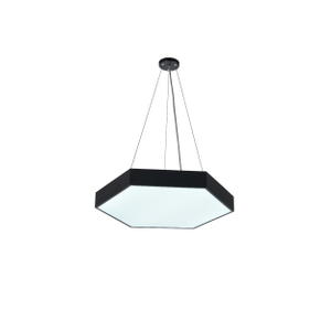 hexagonal decor office lights
