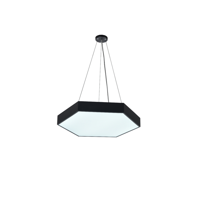 hexagonal decor office lights