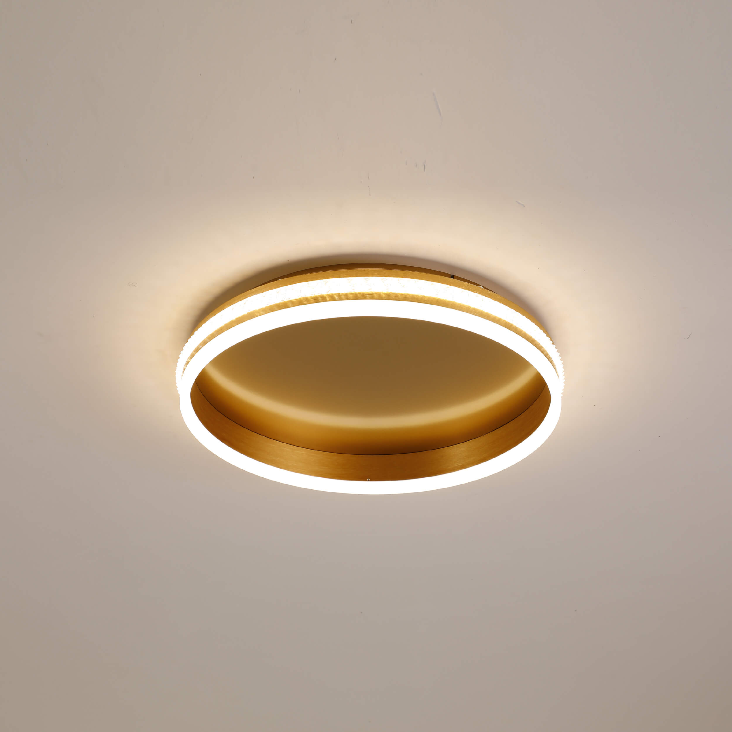 Gold led ceiling light