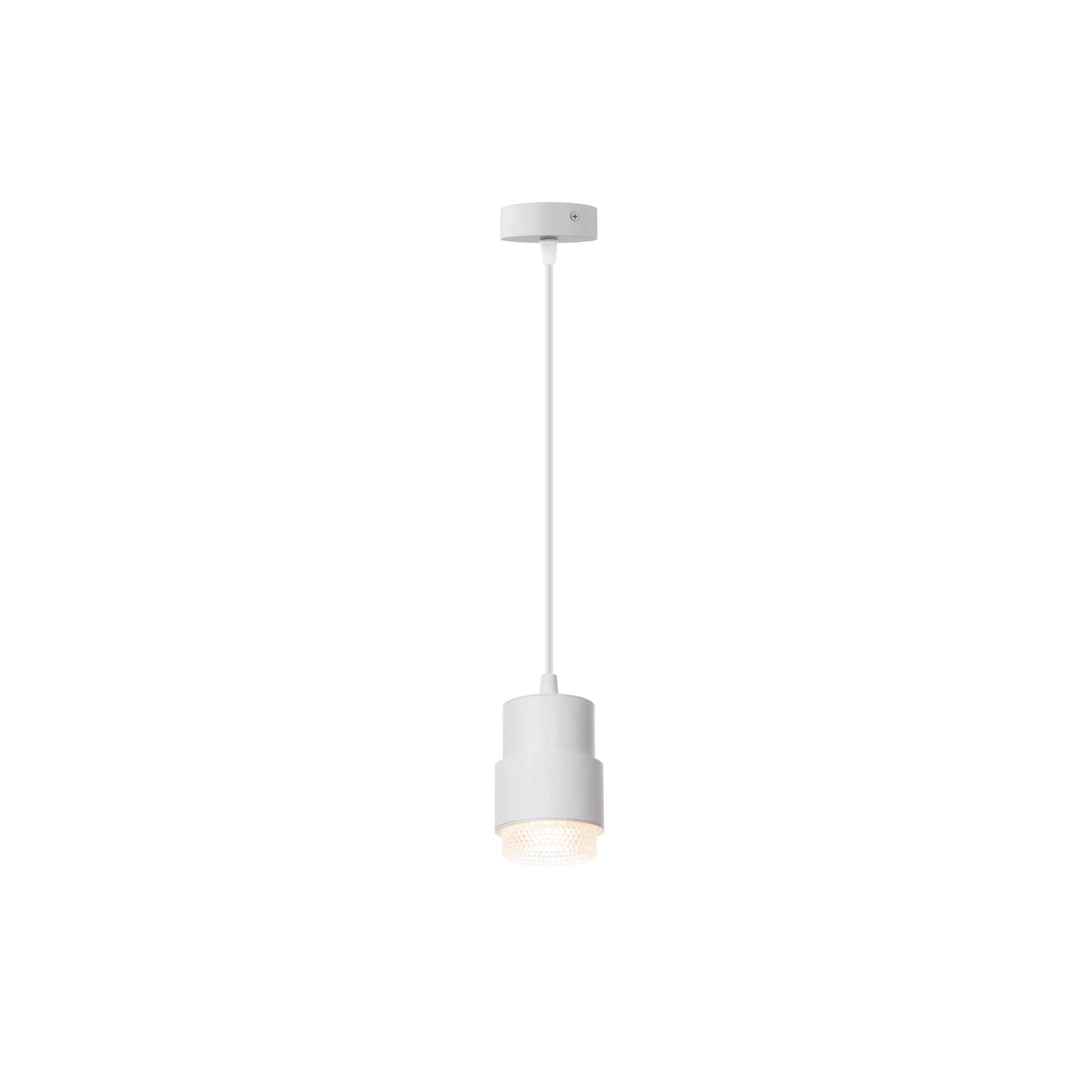 White GU10 pendant downlight