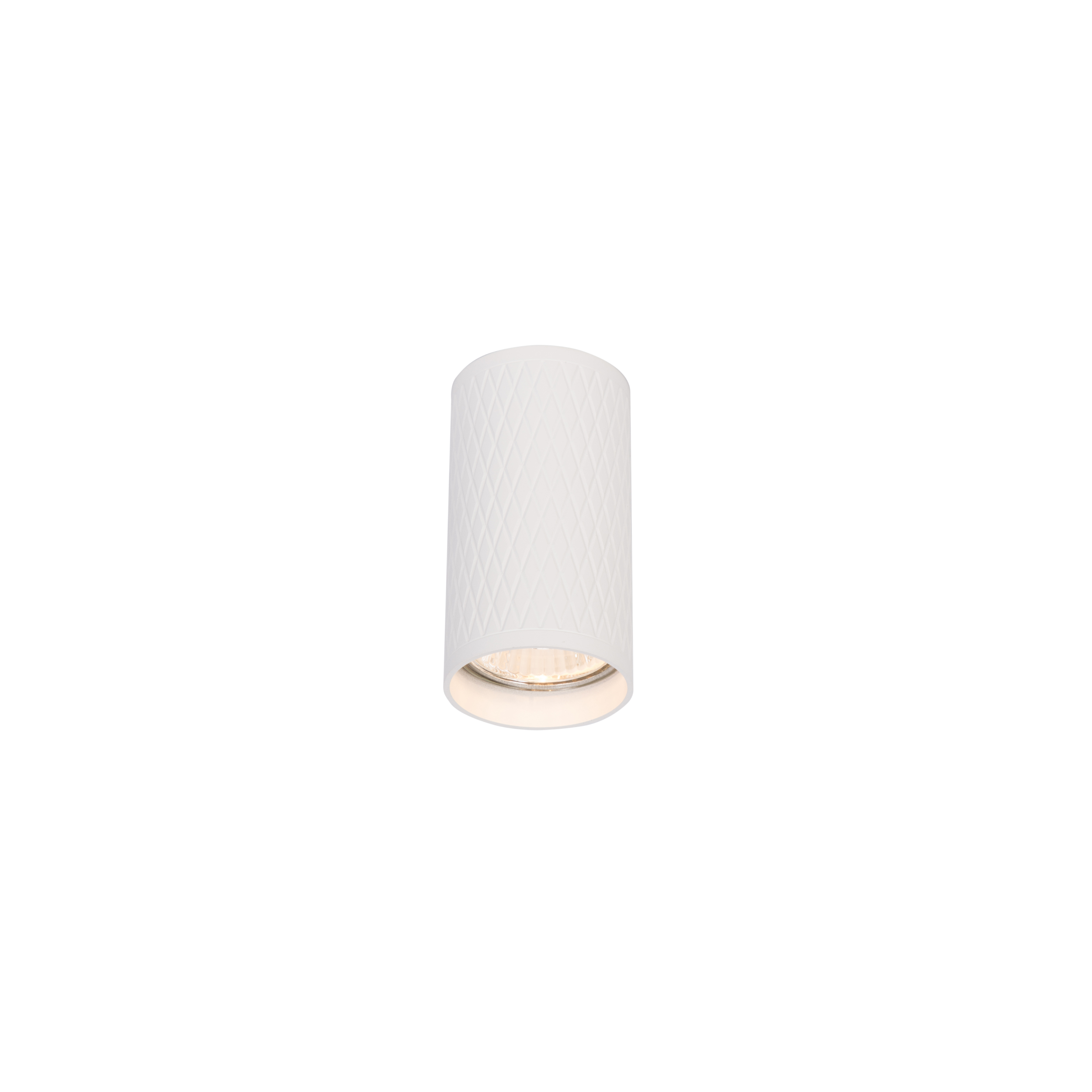 white diamond pattern ceiling downlight