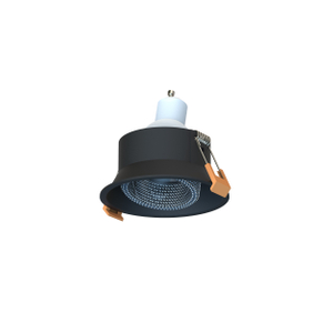 black recessed downlight
