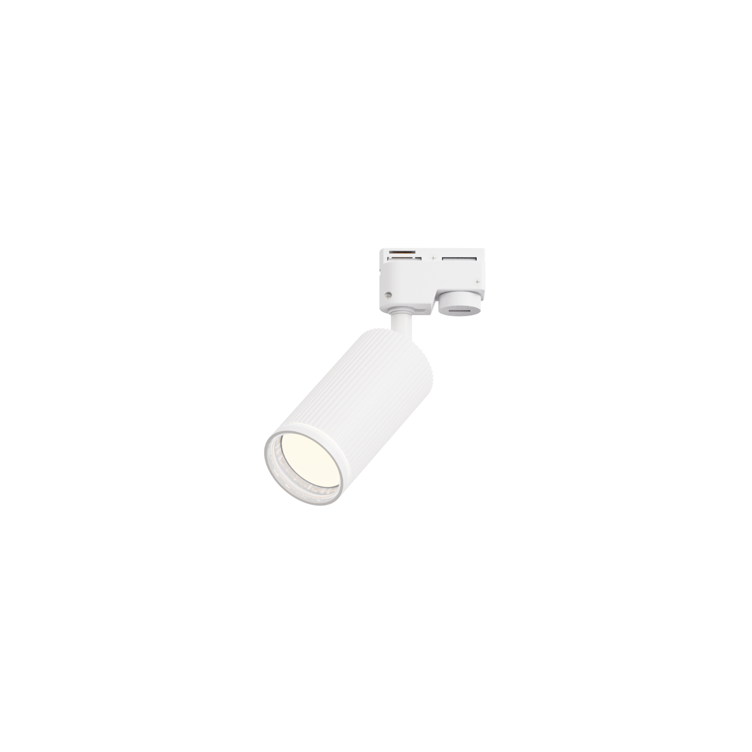 white gu10 sector track light