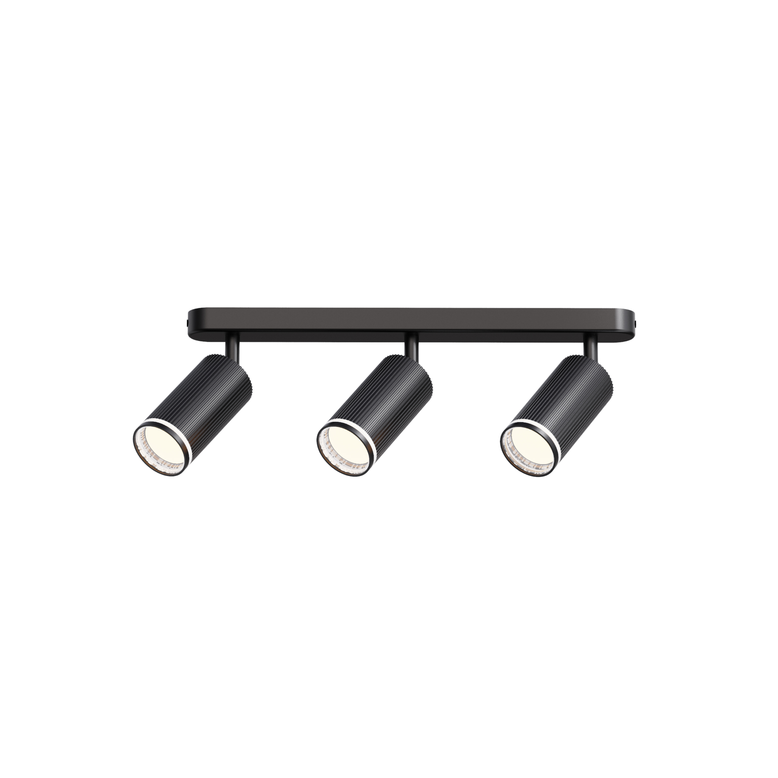 three gu10 ceiling spot downlight