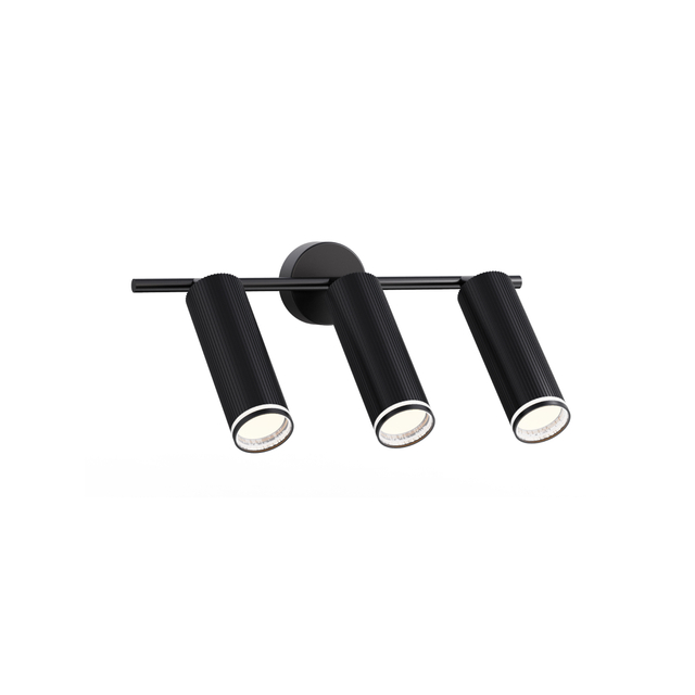 3*gu10 wall light aluminum