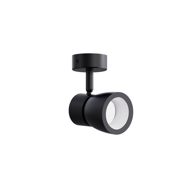 black ceiling spot light gu10 sector