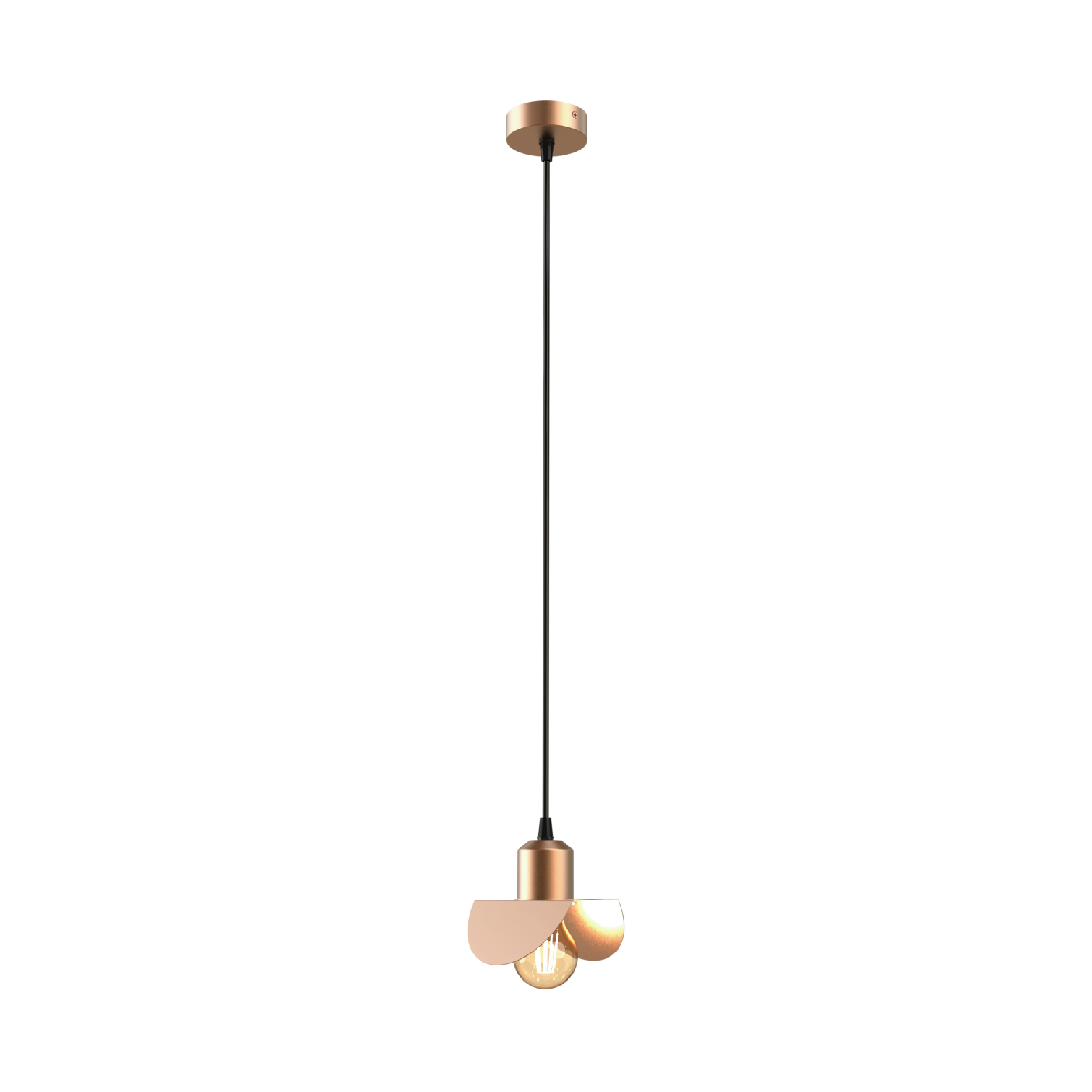 metta gold e27 pendant light