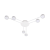 6 gx53 light heads white ceiling light for living room