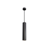 mett black with gold gu10 pendant light