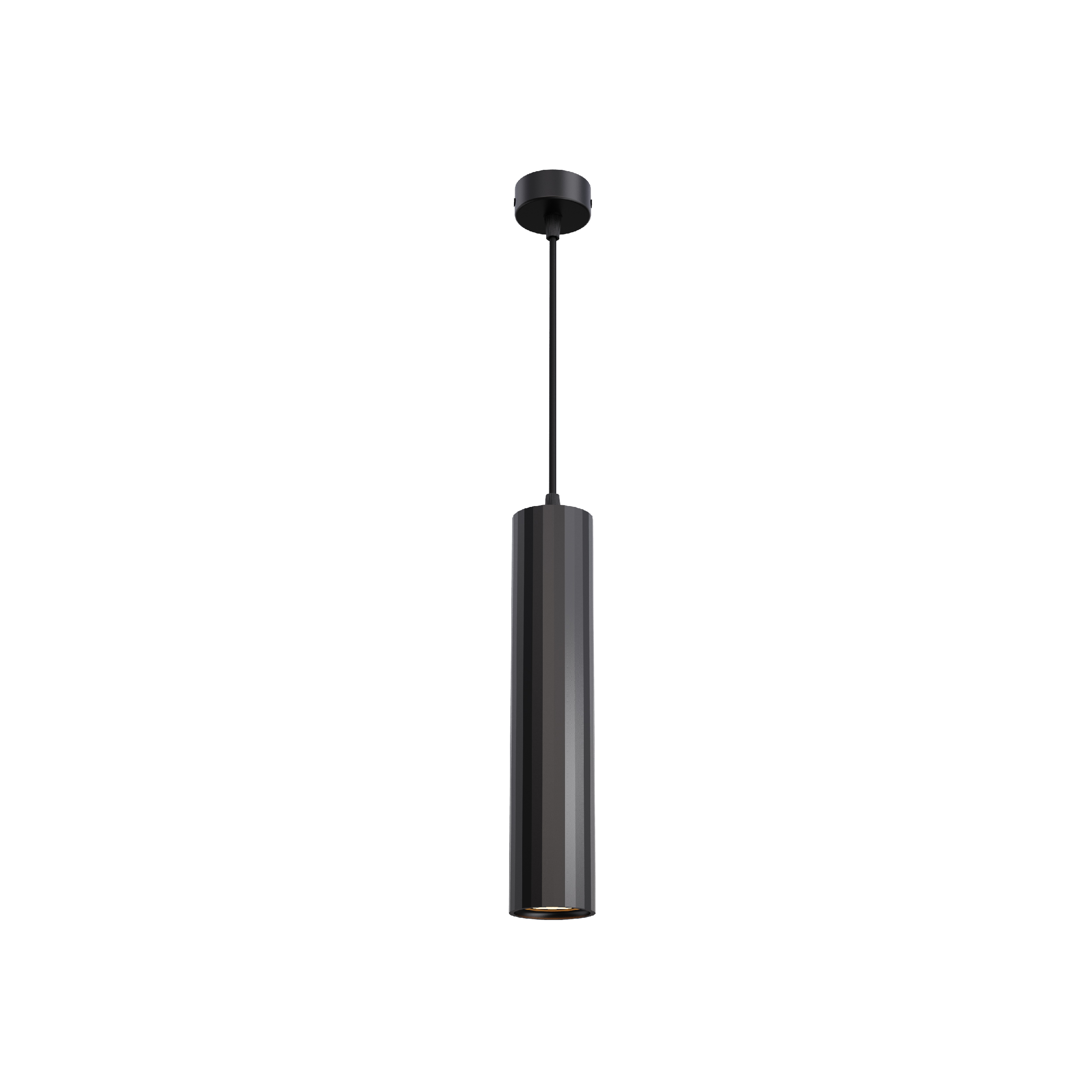 mett black with gold gu10 pendant light